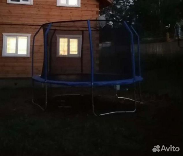 Батут с сеткой 305 бу