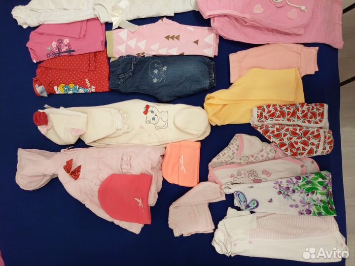 Вещи девочке до года и на годик