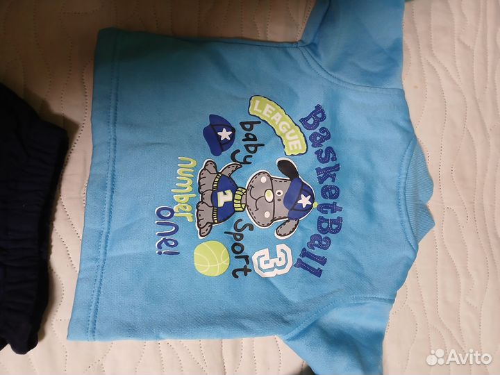 Вещи пакетом на мальчика 62-68 рост