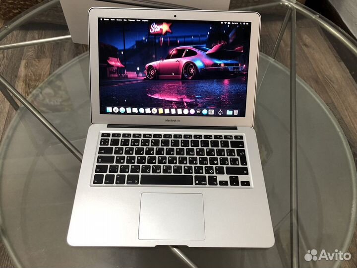 Macbook Air 13 2017/АКБ 100%/Комплект