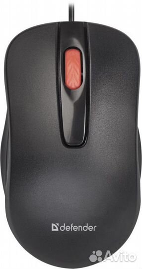 Мышь проводная defender point MM-756 черный