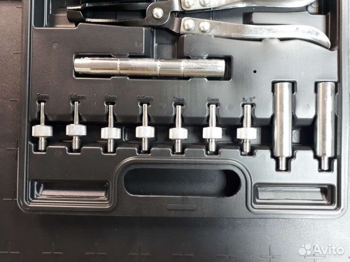 Набор для замены колпачков и направляющих клапана