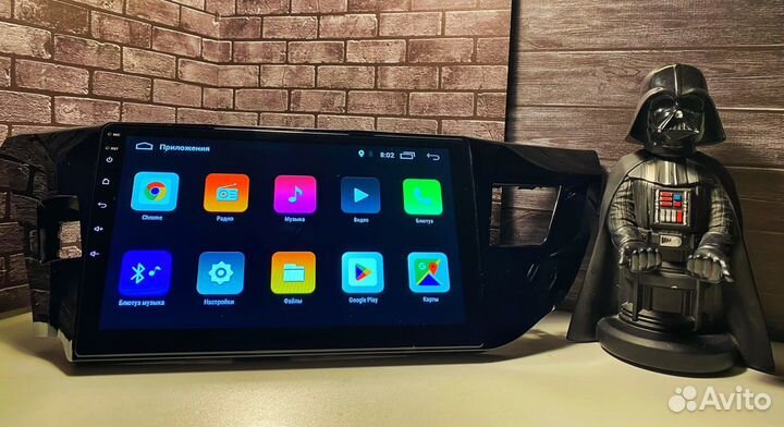 Магнитола toyota Corolla 170/180 2/32 10 дюймов