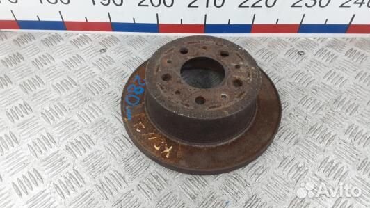 Диск тормозной задний citroen jumper 3 (KDN21LR02)