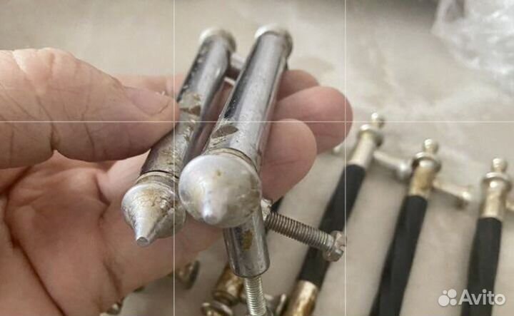 Ручки мебельные, металлические