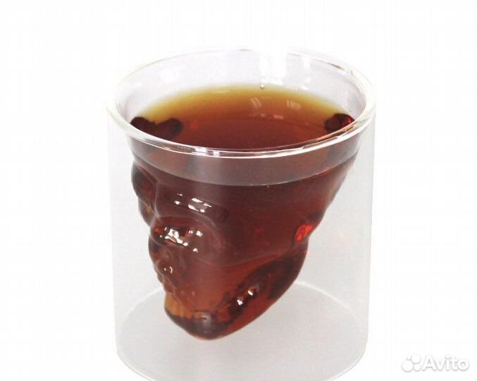 Набор стаканов для виски Череп doomed