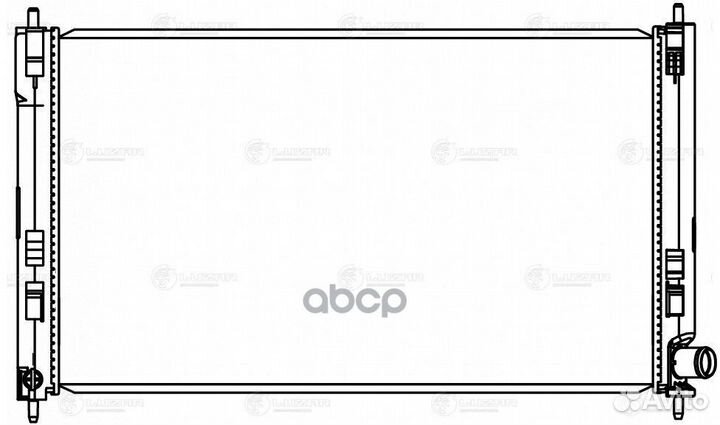 Радиатор охлаждения двигателя mitsubishi outlander