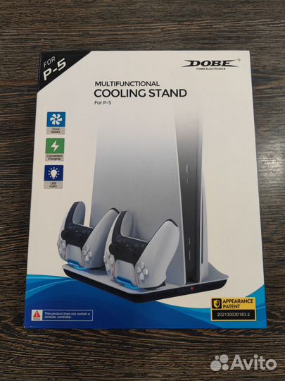 Охлаждающая станция для ps5 + зарядка геймпадов