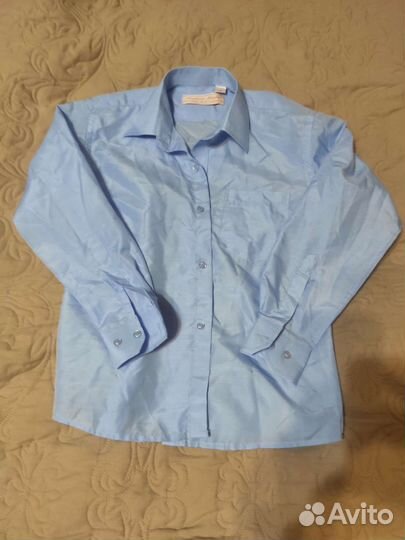 Рубашка школьная, жилетка