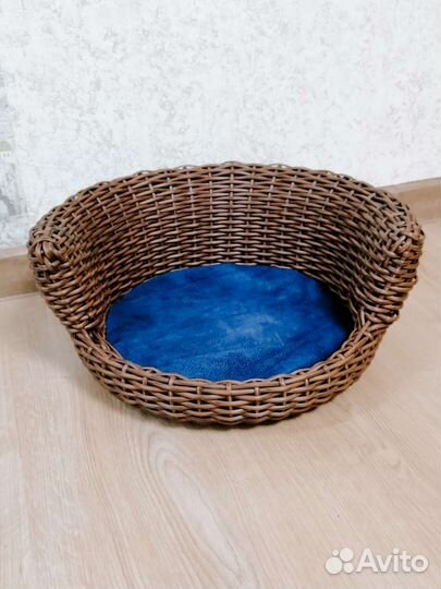 Лежанка для животных из ротанга