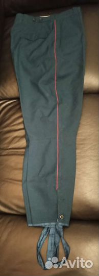 Военные парадные офицерские брюки галифе СССР