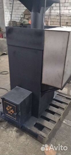 Печь банная с баком