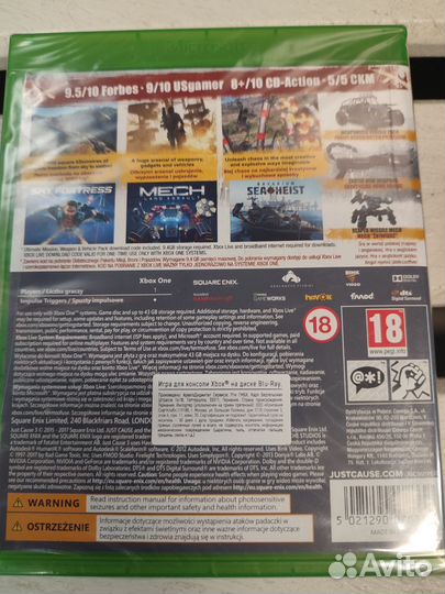 Just Cause 3. Gold Edition Xbox One(новый)
