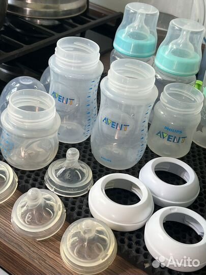 Набор бутылочек phillips avent от 1-6 мес