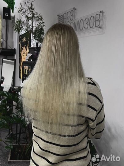 Наращивание волос нано. Смоленская