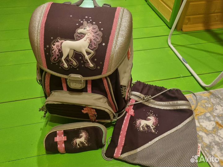 Портфель,рюкзак,ранец.Step By Step Unicorn