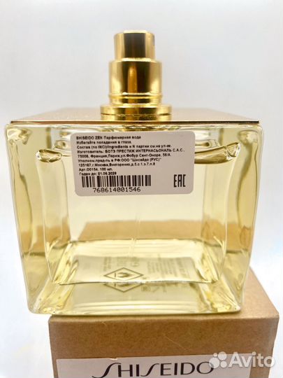 Shiseido Zen edp 100 мл тестер, оригинал