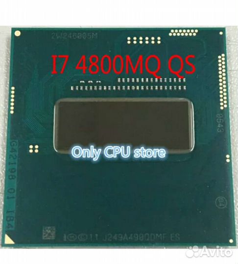 Процессор intel core i7 4800mq