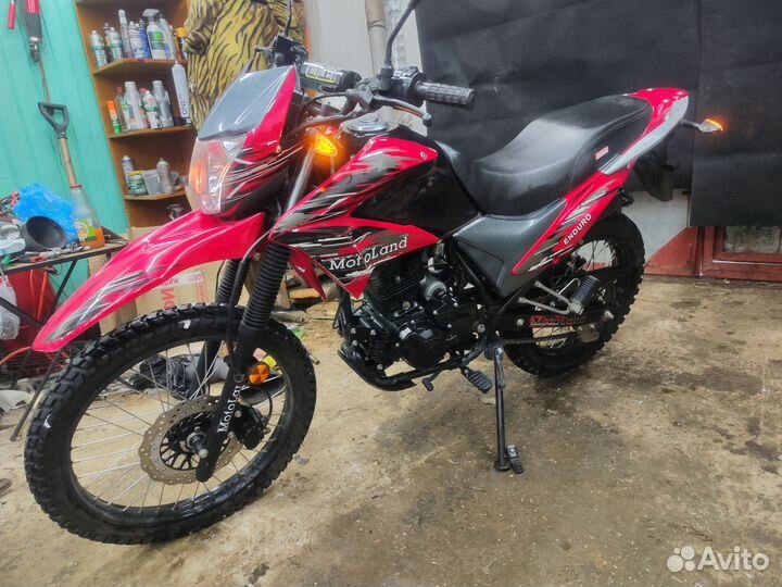 Мотолэнд Эндуро XV250, с птс пробег 90 км