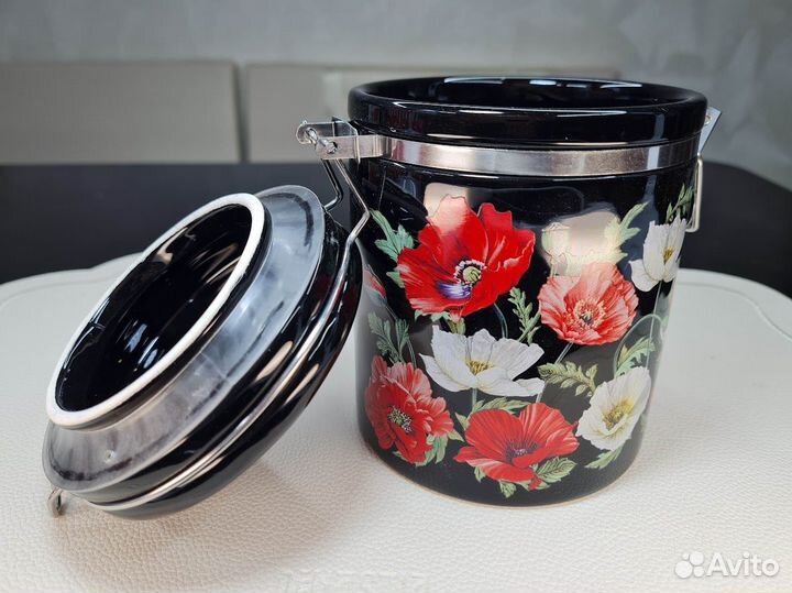 Банка для сыпучих продуктов с клипсой Maquis Маки