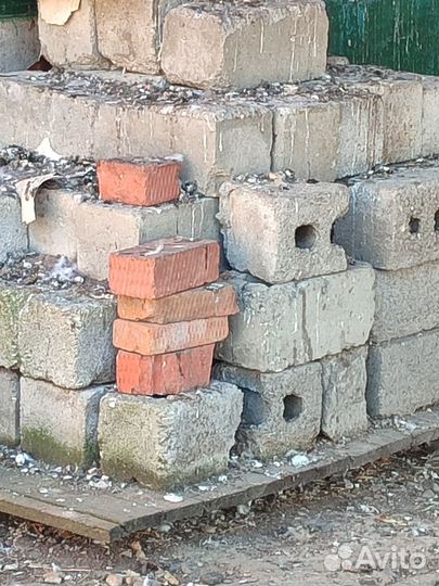 Кирпич, шлакоблок