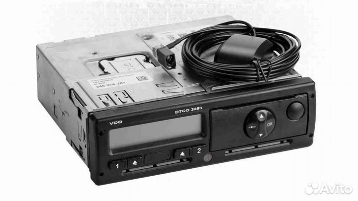 Тахограф вдо с чипом скзи.С калибровкой