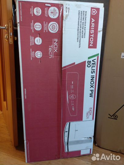Бойлер водонагреватель ariston velis inox pw 80