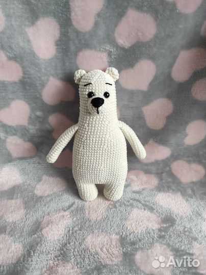 Медведь вязаный