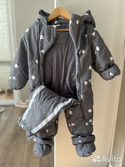 Зимний комбинезон 74-80 трансформер