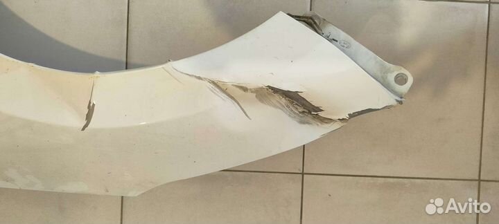 Крыло левое hyundai solaris 2