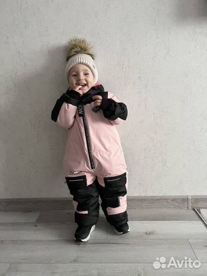 Зимние комбинезон для девочки