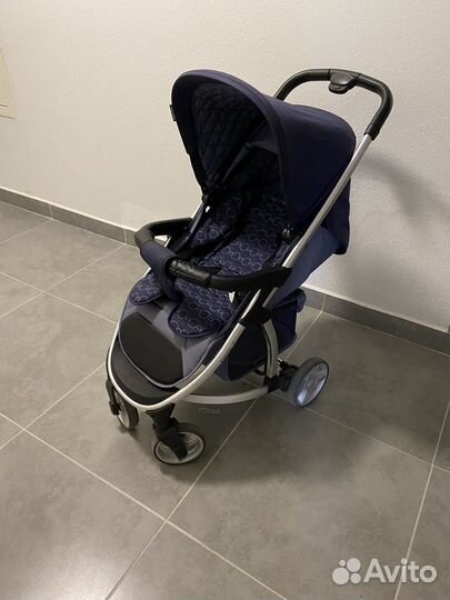 Детская прогулочная легкая коляска