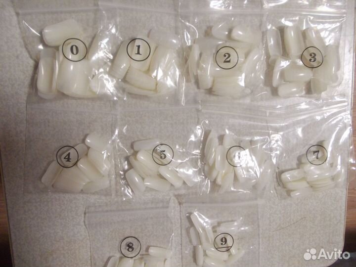 Gordana Типсы для ногтей / 500шт