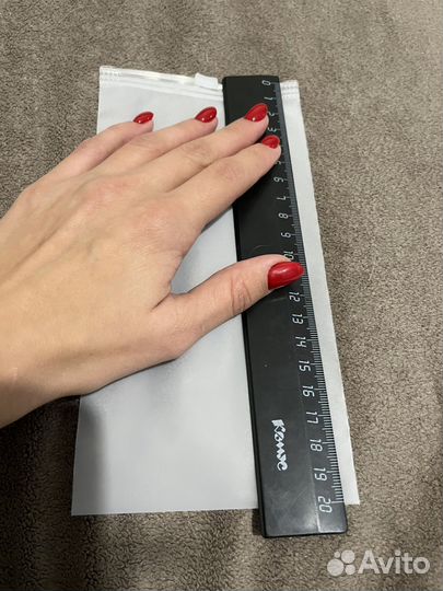 Пакеты матовые зип лок с бегунком 10 на 20