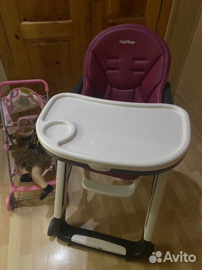 Стул для кормления peg perego siesta