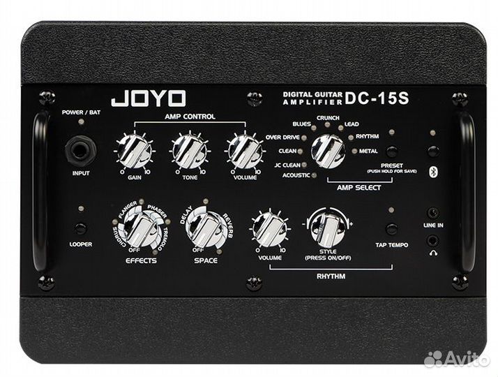 Комбоусилитель гитарный цифровой 15 Вт Joyo DC-15S