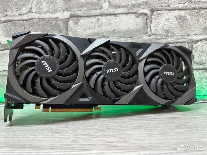 Видеокарта MSI GeForce RTX 3080 ventus 3X plus