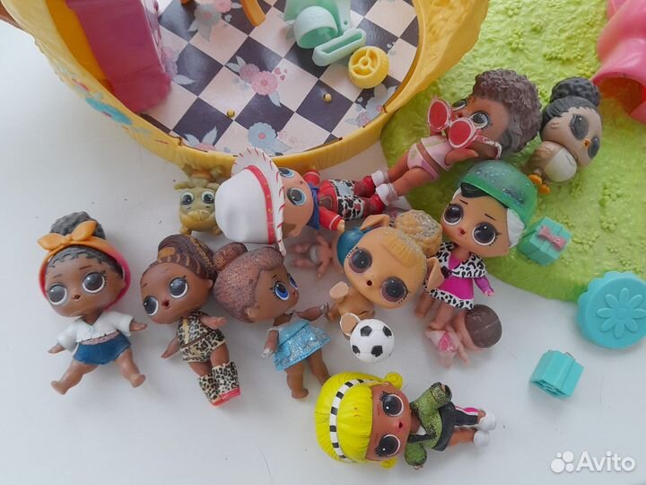 Куклы лол и дом энчантималс