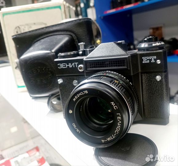 Zenit ET + Гелиос 77M-4 50mm/1.8