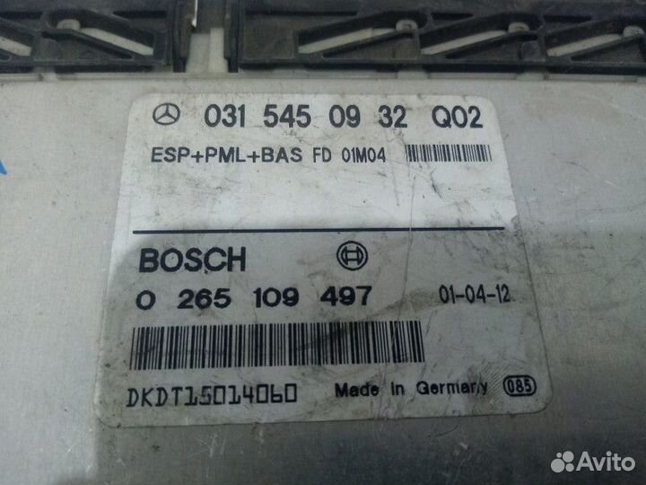 Блок управления ESP Mercedes-Benz S-Class 4 (W220)