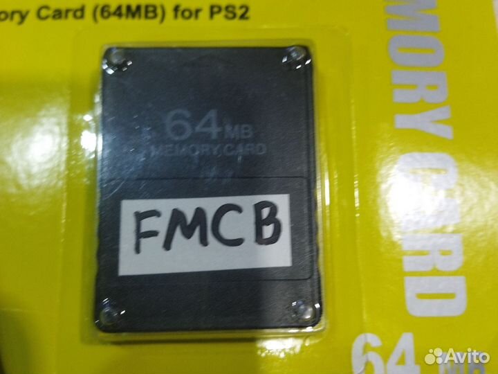 Карта памяти ps2 fmcb 64mb