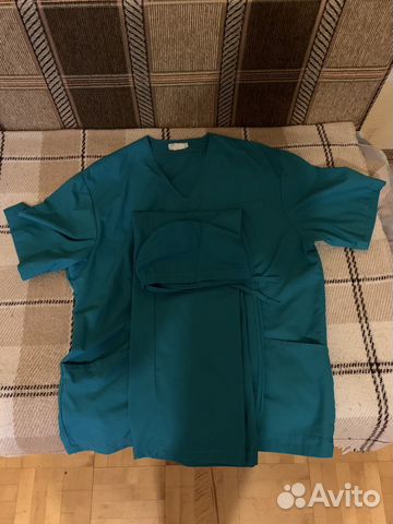 Хирургический костюм мужской (3 предмета)