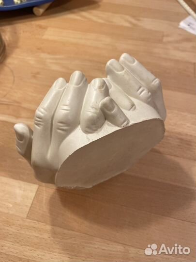 Скульптура Ладони (гипс)