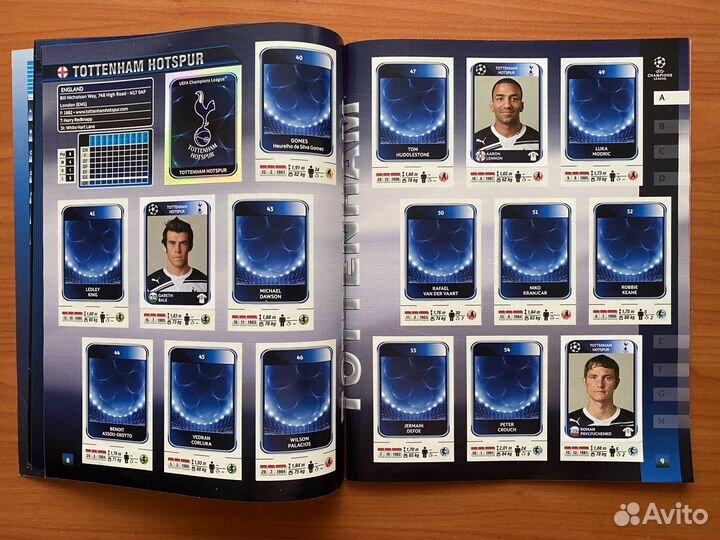 Наклейки Panini Лига Чемпионов 2010/2011 альбом