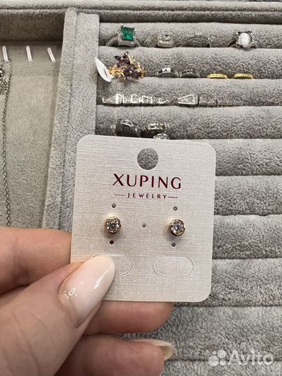 Серьги из медицинской стали