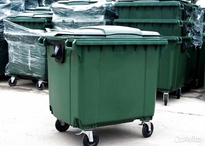 Пластиковый контейнер 1100л, 770л. Арт. 7829