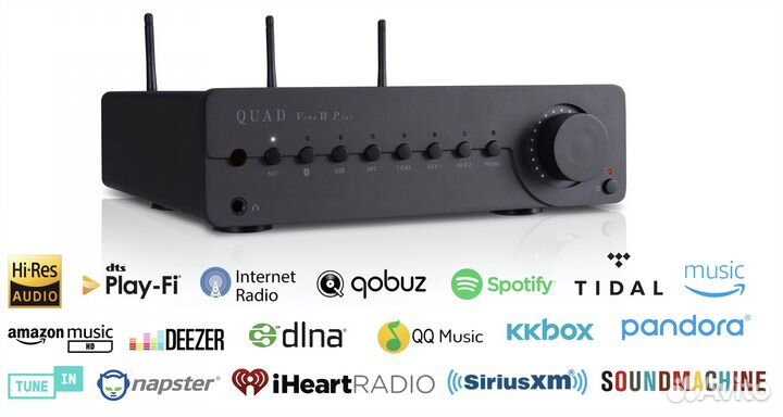 Quad Vena II Play Lancaster grey Интегральный усил