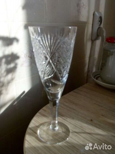 Фужеры хрустальные СССР