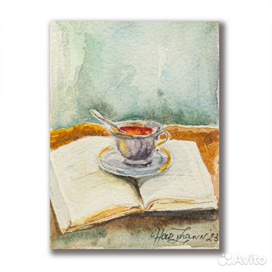 Акварельные миниатюры 