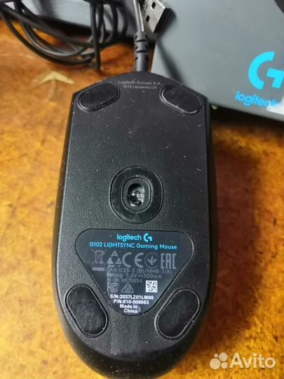 Игровая мышь Logitech G102